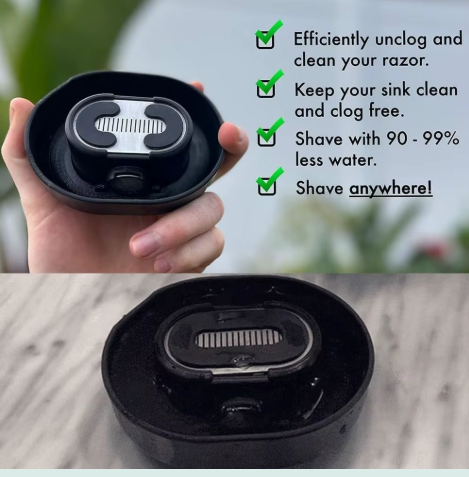 Razor rinser product features - efficiently unclog and clean your razor1621243260e1af0c20-0