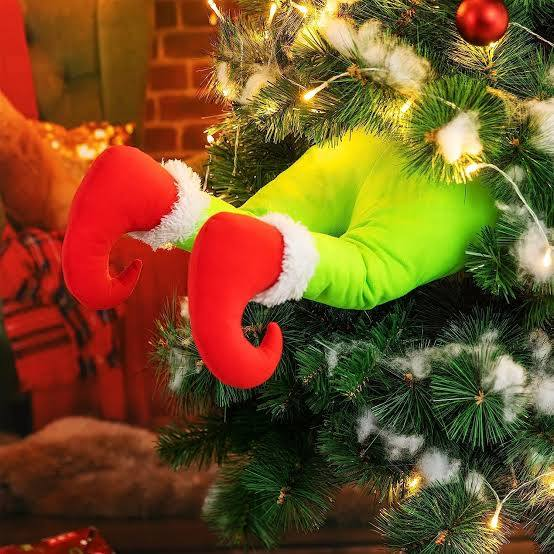 Kicking Christmas Tree Legs