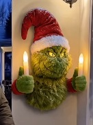 Glowing Christmas Wall Figures